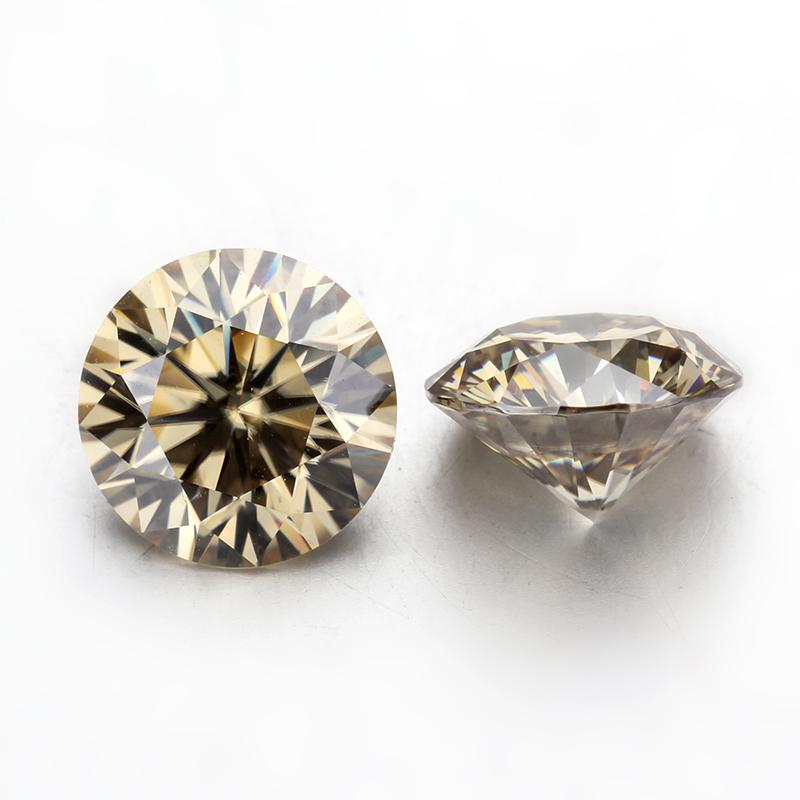 [HCM] Yellow Moissanite hiệu ứng bút thử kim cương  7ly2