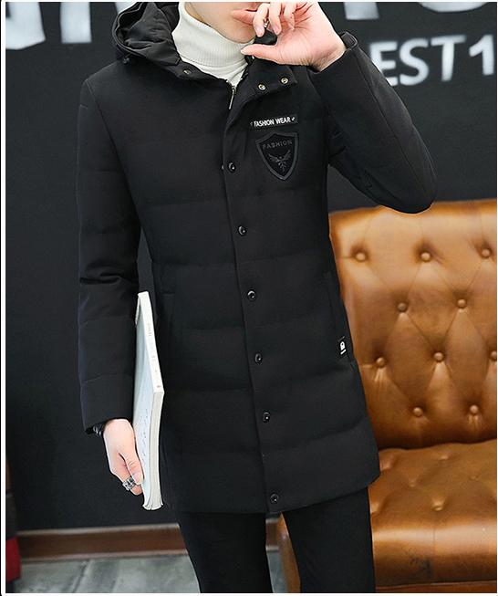 Áo khoác phao nam dáng dài AP34