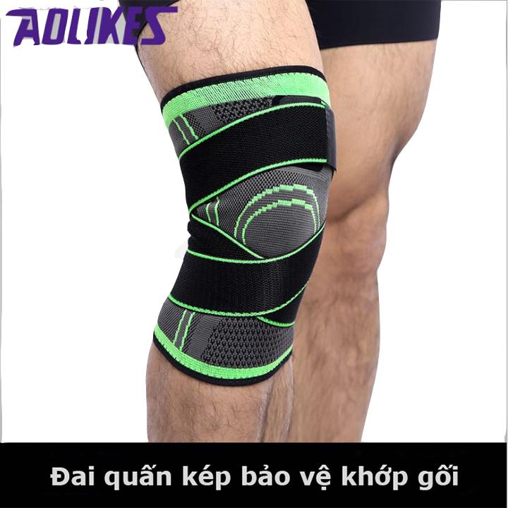 HCMĐai quấn đầu gối Aolikes HX7720 1 đôi