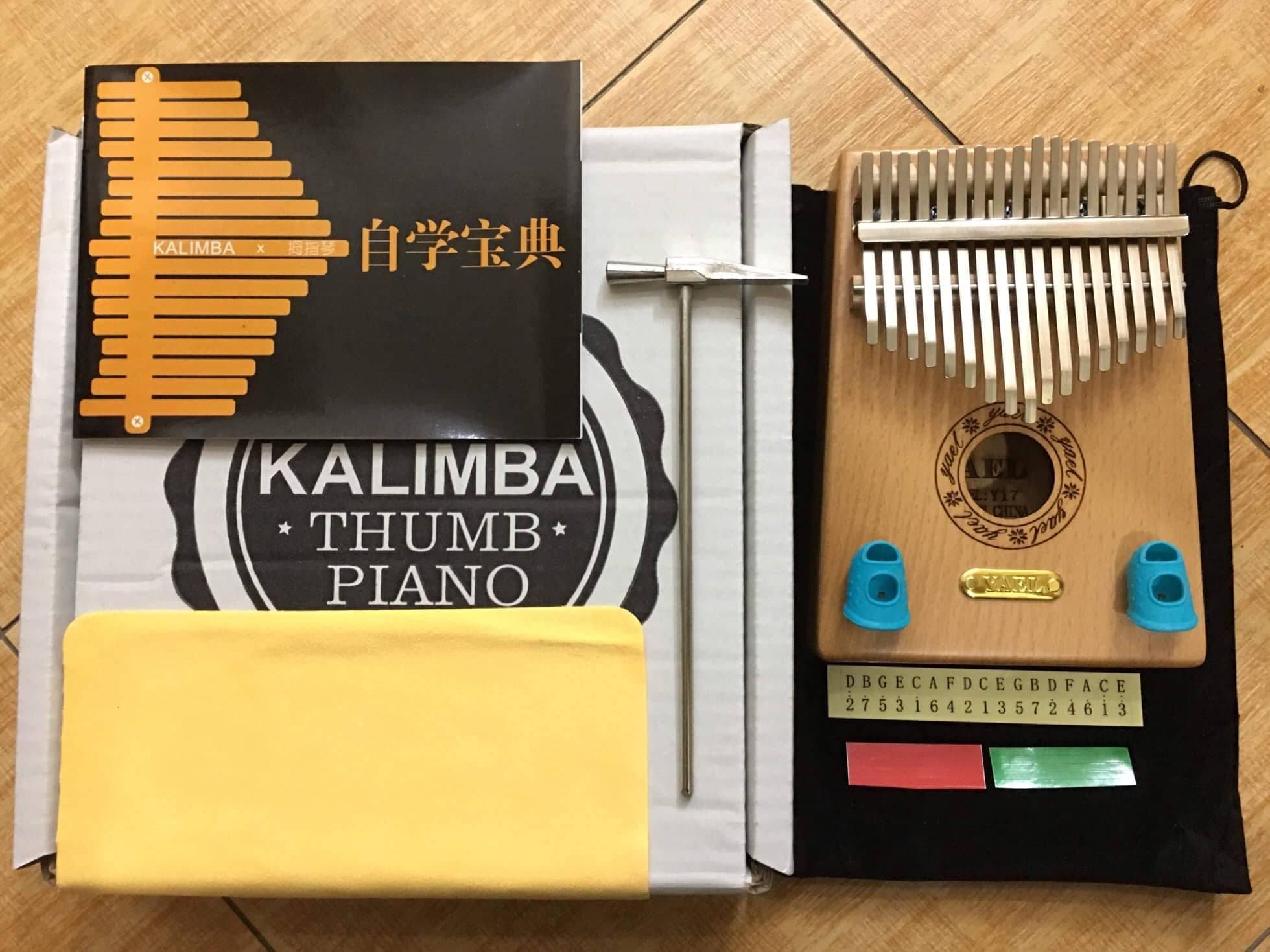 Đàn Kalimba YAEL cao cấp PL-35USA full phụ kiện - Thumb Piano - HÀNG CÓ SẴN