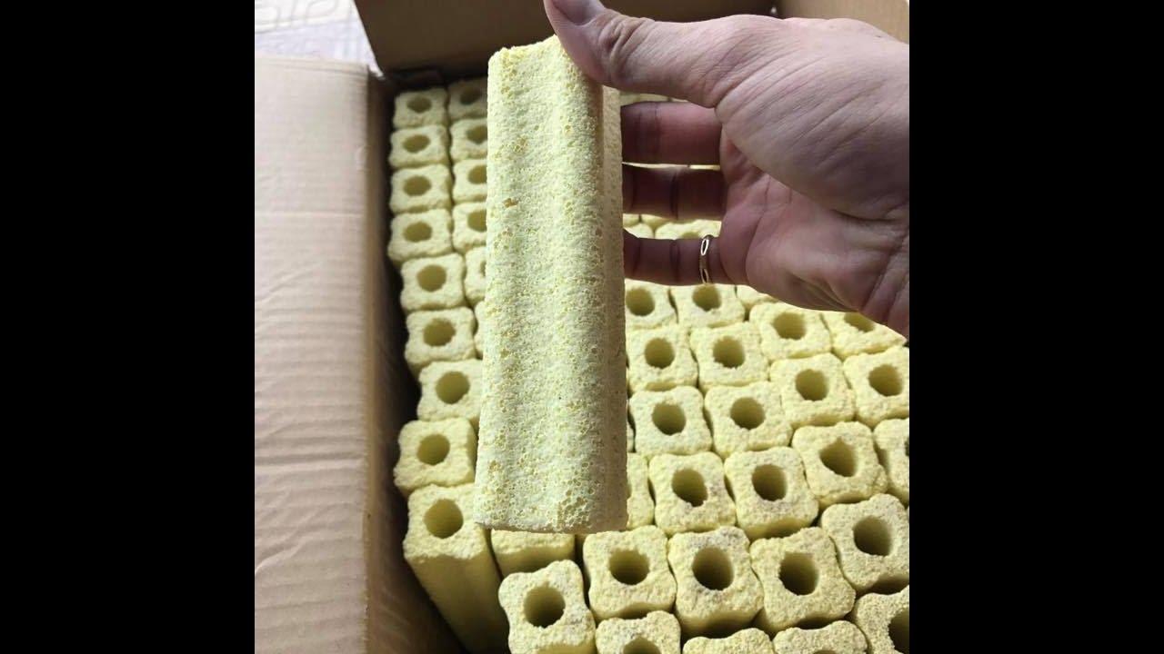 8 thanh gốm lọc + 500g sứ lọc - Vật liệu lọc nước hồ cá, bể cá cảnh