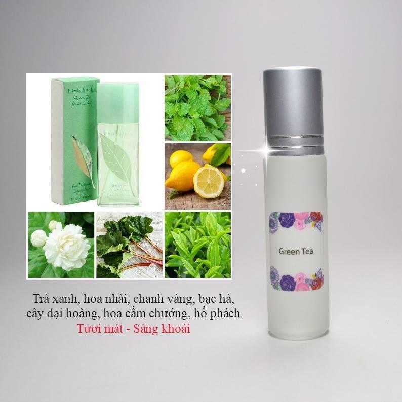 [HCM]Tinh Dầu Nước Hoa Pháp Green Tea By Elizabeth Arden - EA01W