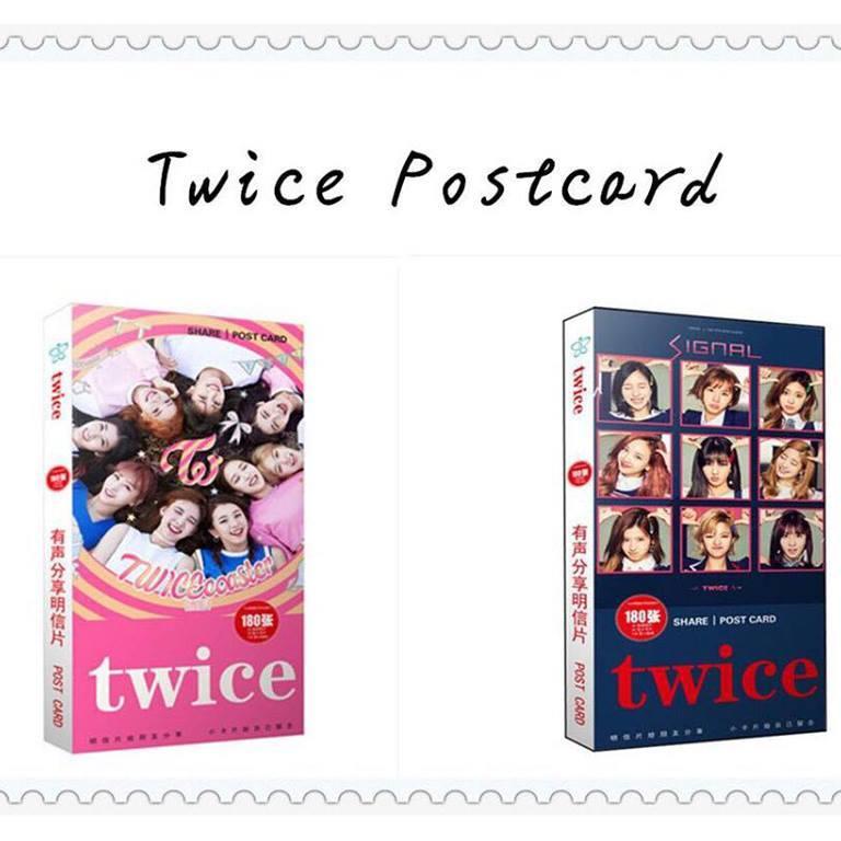 Hộp ảnh postcard Twice