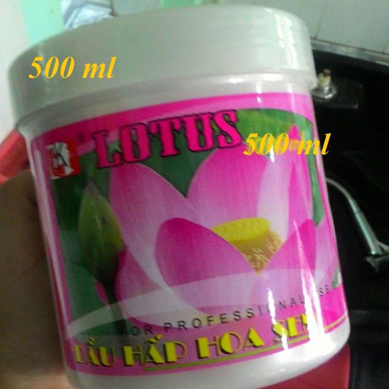 Kem Hấp Dầu Hoa Sen Lotus 500 ml - Thanh Loan cao cấp