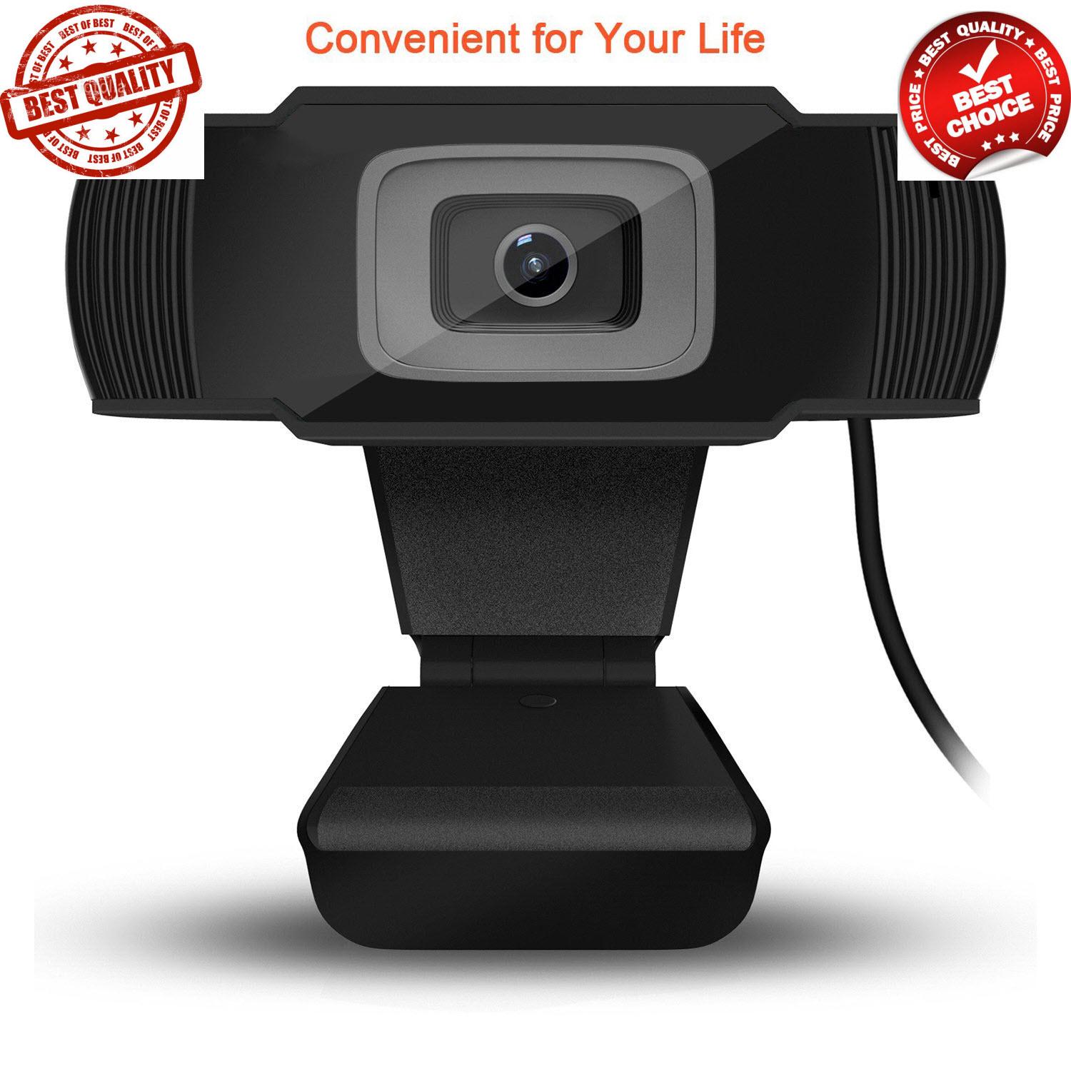 Usb Webcam A870 Plug and Play Web Camera with Microphone for Video Calling and Recording for PC Desktop Laptop Mac