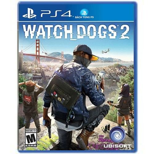 Đĩa game Ps4 :Watch Dogs 2