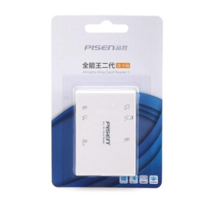 Đầu đọc thẻ Pisen Card Reader II All-in-1 USB 2.0 TS -E070 ( Hàng Cty )