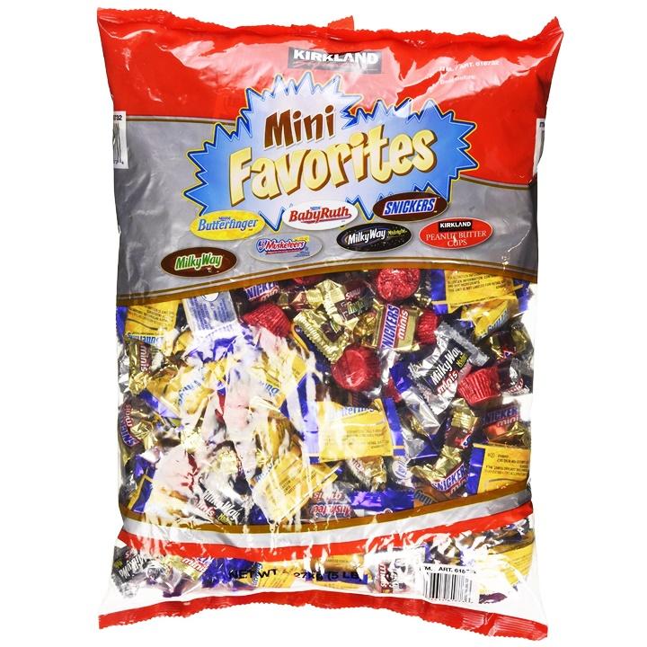 Kẹo Chocolate Kirkland Tổng Hợp Mini Favorites 120 viên