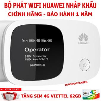 Khuyến Mãi Thiết Bị Phát Sóng Wifi Từ Sim 3g4g Huawei E5336 Màu