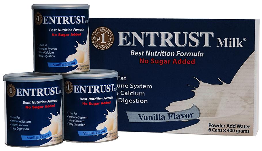 Sữa dành cho người tiểu đường Entrust Milk 400g