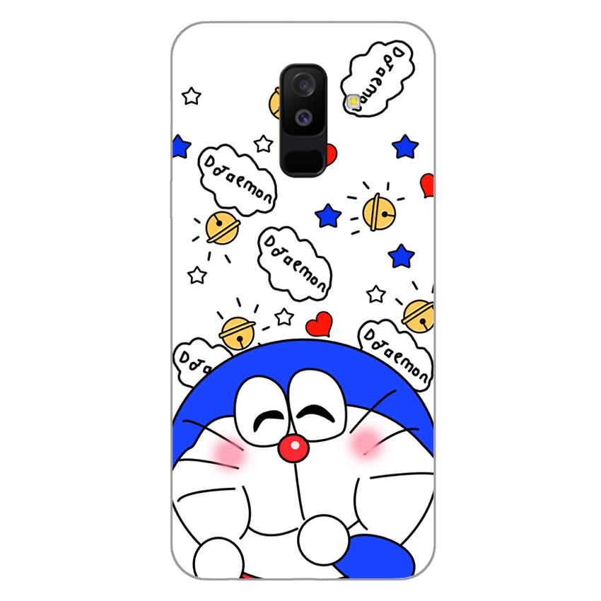 Ốp lưng samsung galaxy a6 plus 2018- silicon dẻo - doremon 03