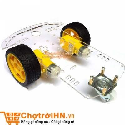 Bộ Sản Phẩm Khung Xe Robot 3 Bánh
