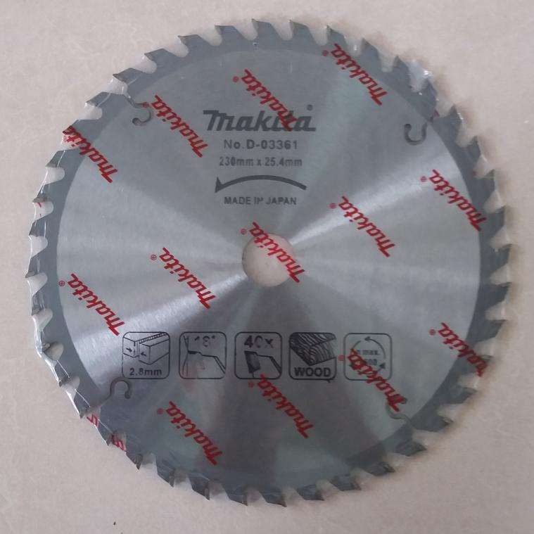 Lưỡi cưa gỗ Makita D230mm loại 1 giá tốt