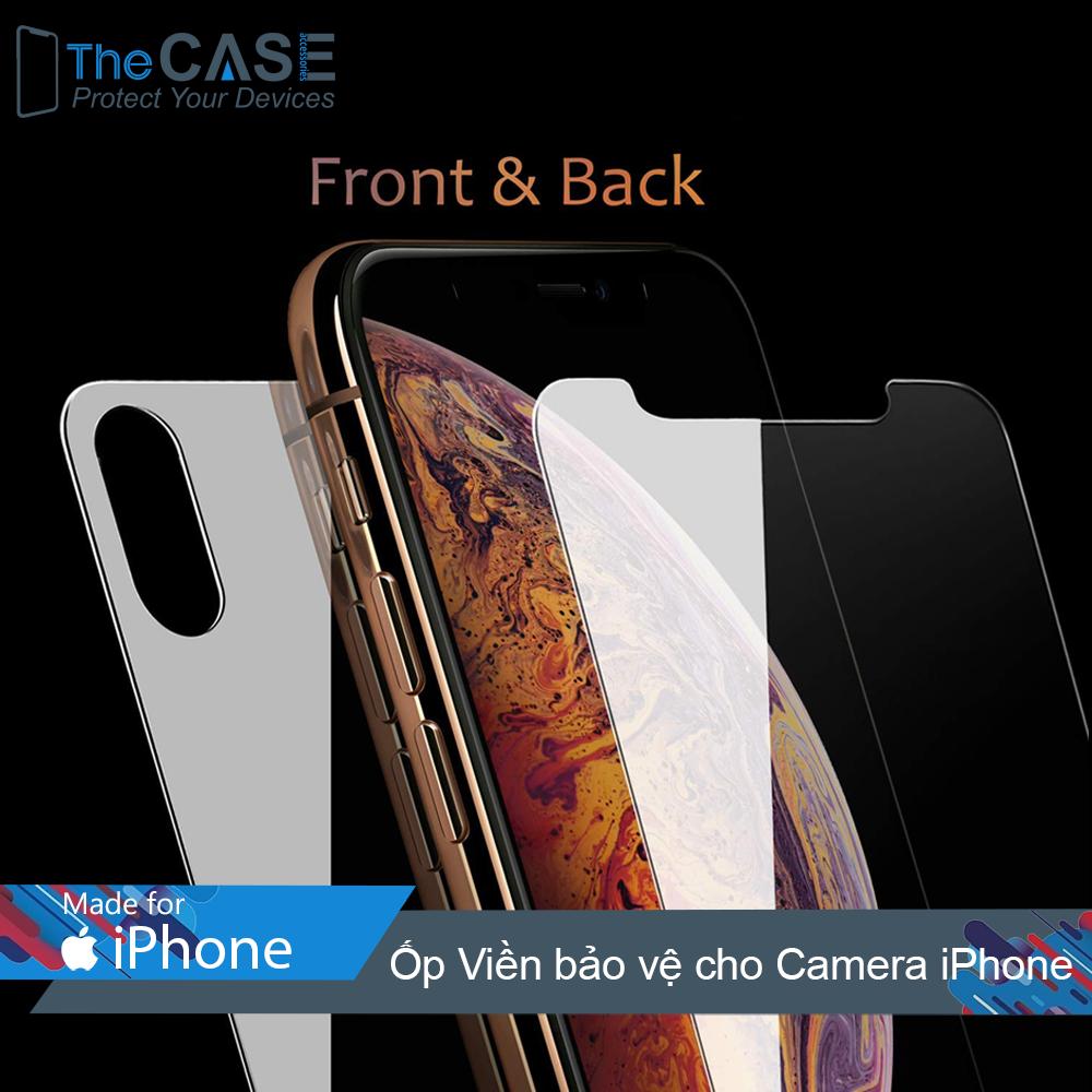 Cường lực trong suốt 2 mặt trước và sau iphone xs max