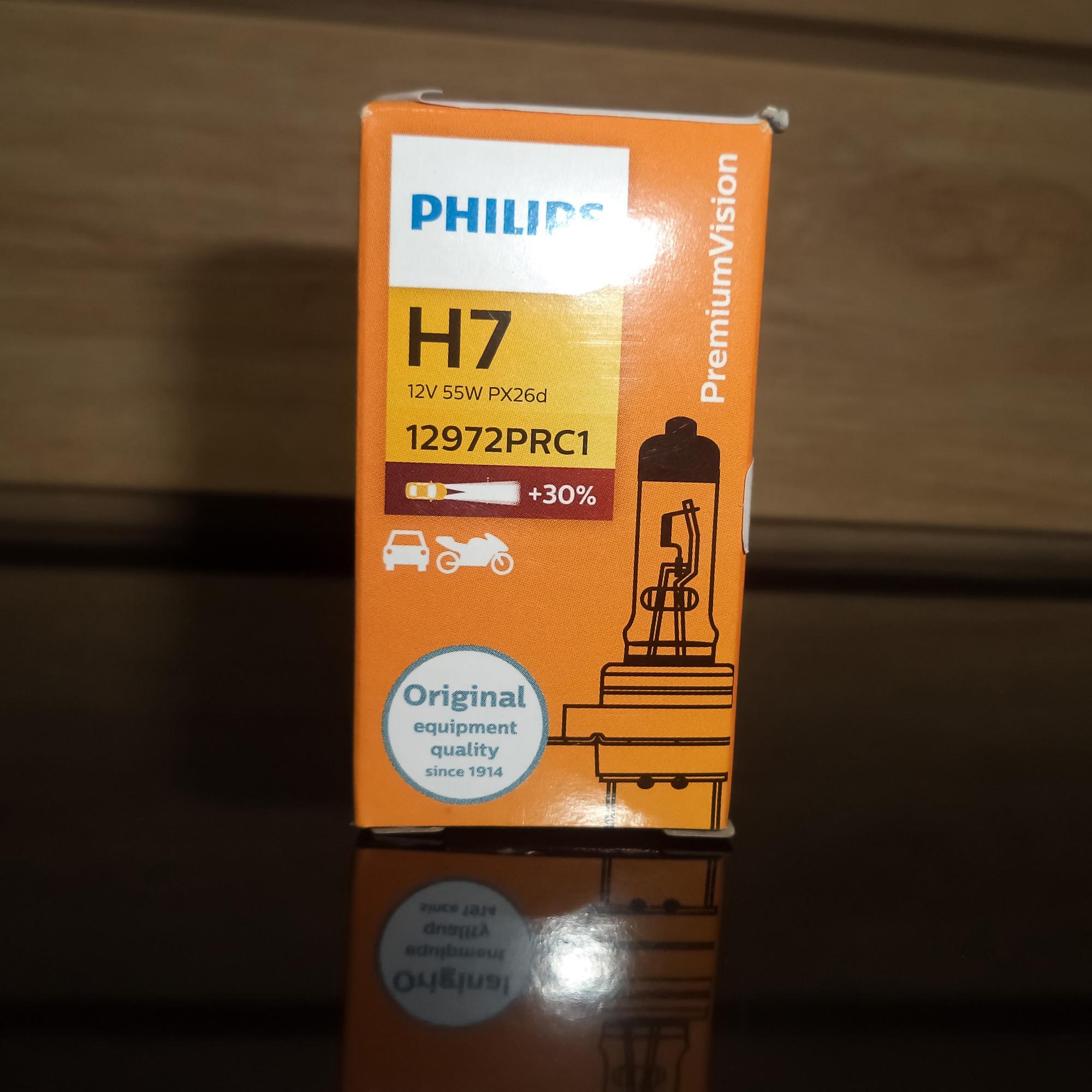 Bóng đèn Philips Premium Vision H7