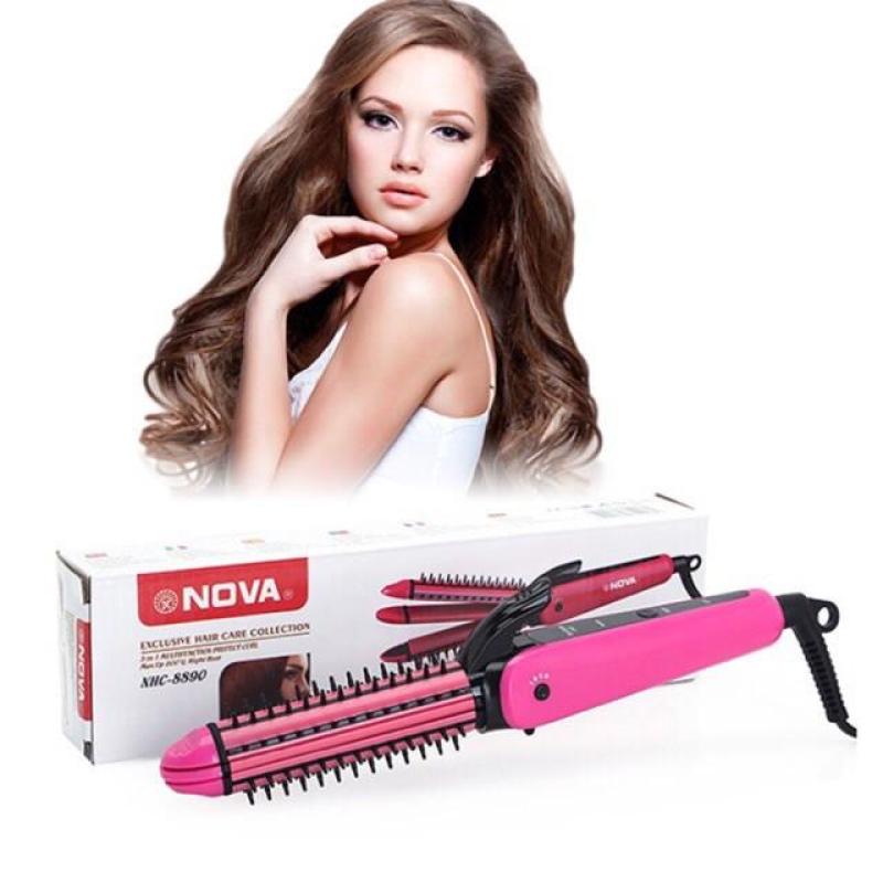Máy uốn duỗi bấm tóc Nova 8890 nhập khẩu