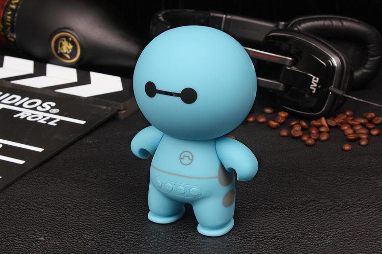 LOA BLUETOOTH ROBOT MINI A9 BIG HERO SPEAKER - Xanh