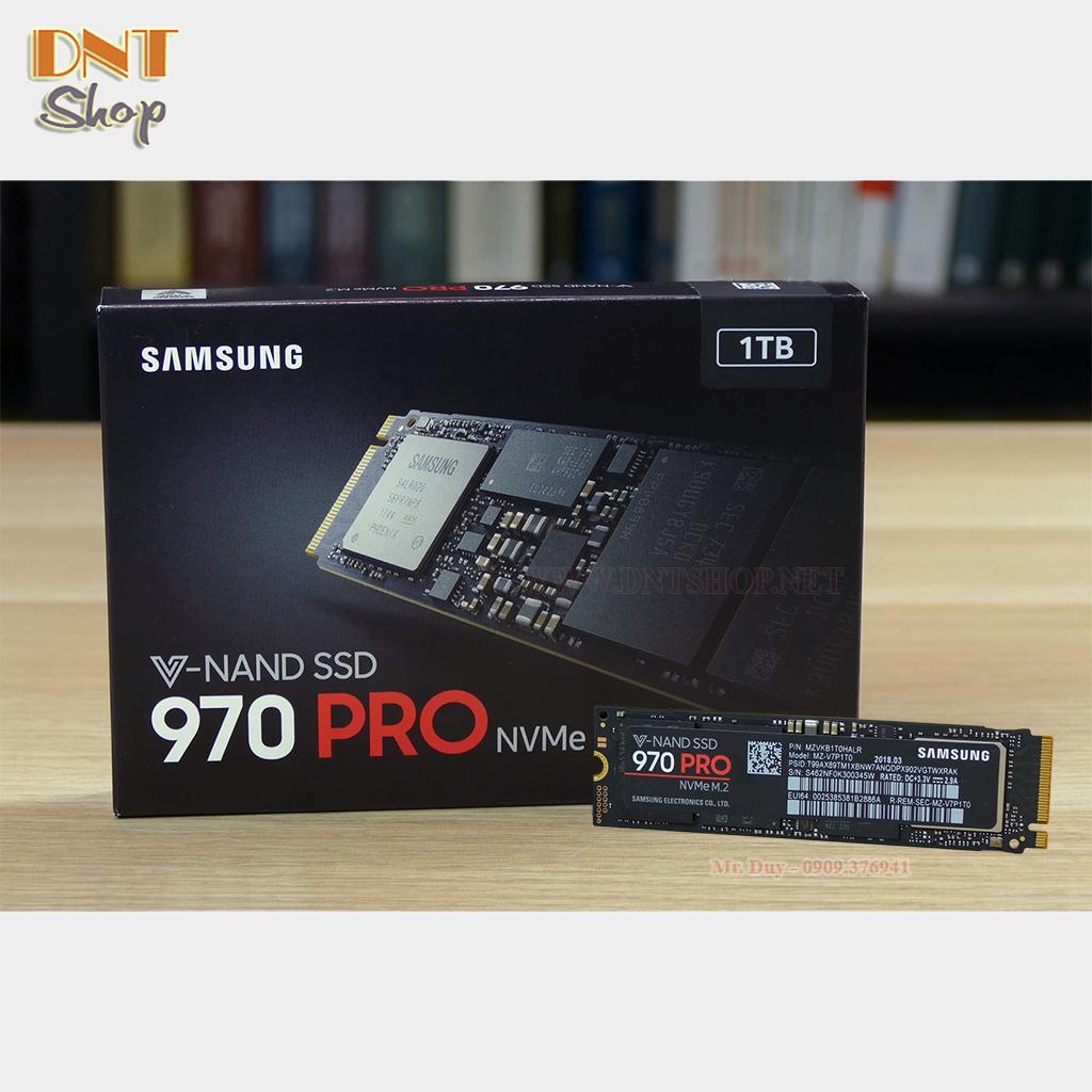 Ổ cứng SSD Samsung 970 PRO PCIe NVMe M.2 2280 1TB V-NAND (MZ-V7P1T0BW)