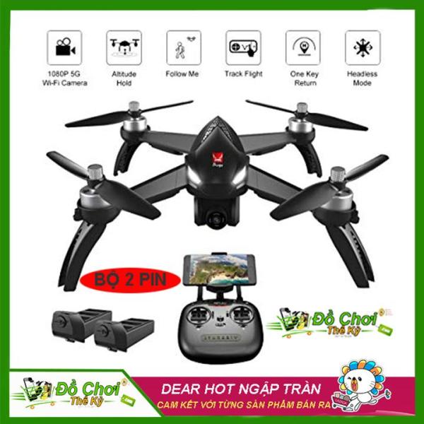 ( Bộ Sản Phẩm 2 Pin ) Máy bay flycam MJX bugs 5W – GPS, follow me , truyền hình ảnh về điện thoại, camera chỉnh góc xoay 90 độ