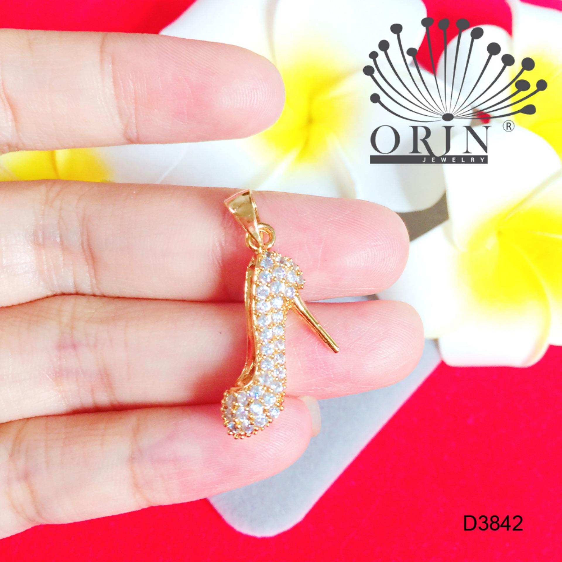 Mặt dây chuyền chiếc guốc đính đá cao cấp Orin D3842 thời thượng
