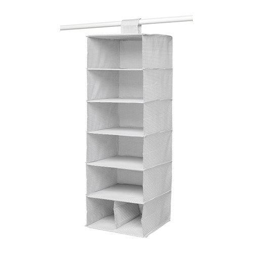 Giá treo đồ cao cấp Ikea Stuk 7 ngăn ( Caro) 30x89x30