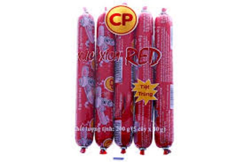 Combo 12 gói xúc xích tuyêt trùng CP gói 100g