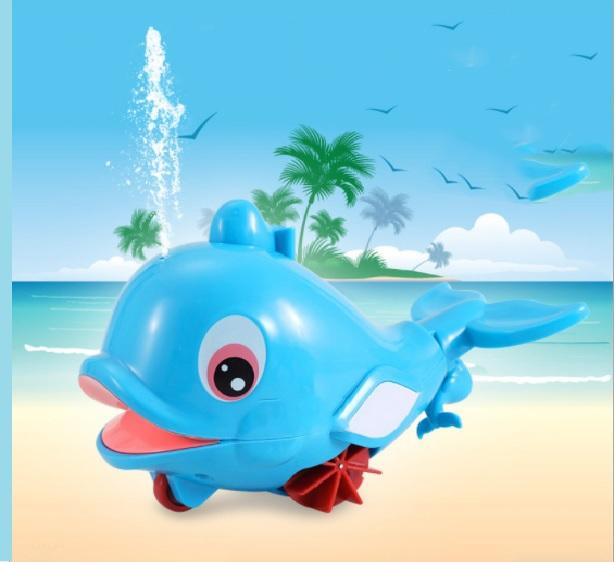 Đồ Chơi Bồn Tắm Cá heo Phun Nước Biết Bơi