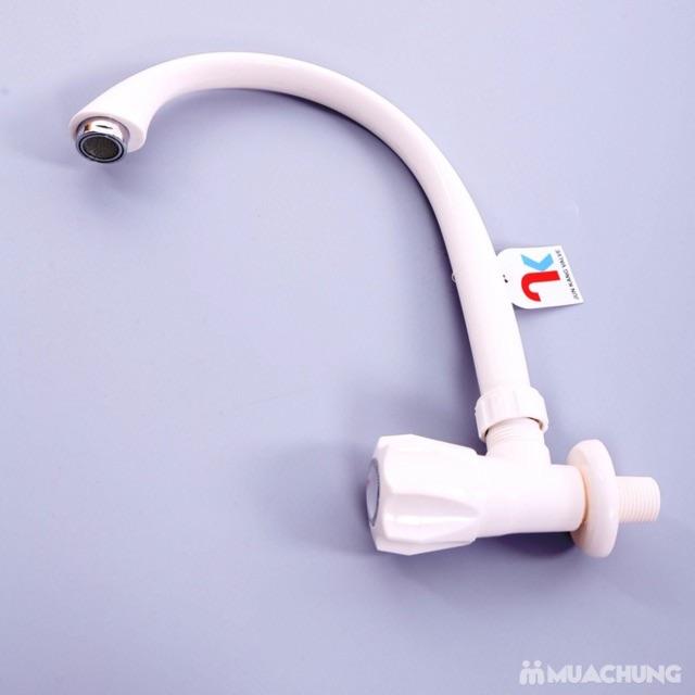 Vòi rửa bát nhựa cắm tường giá rẻ