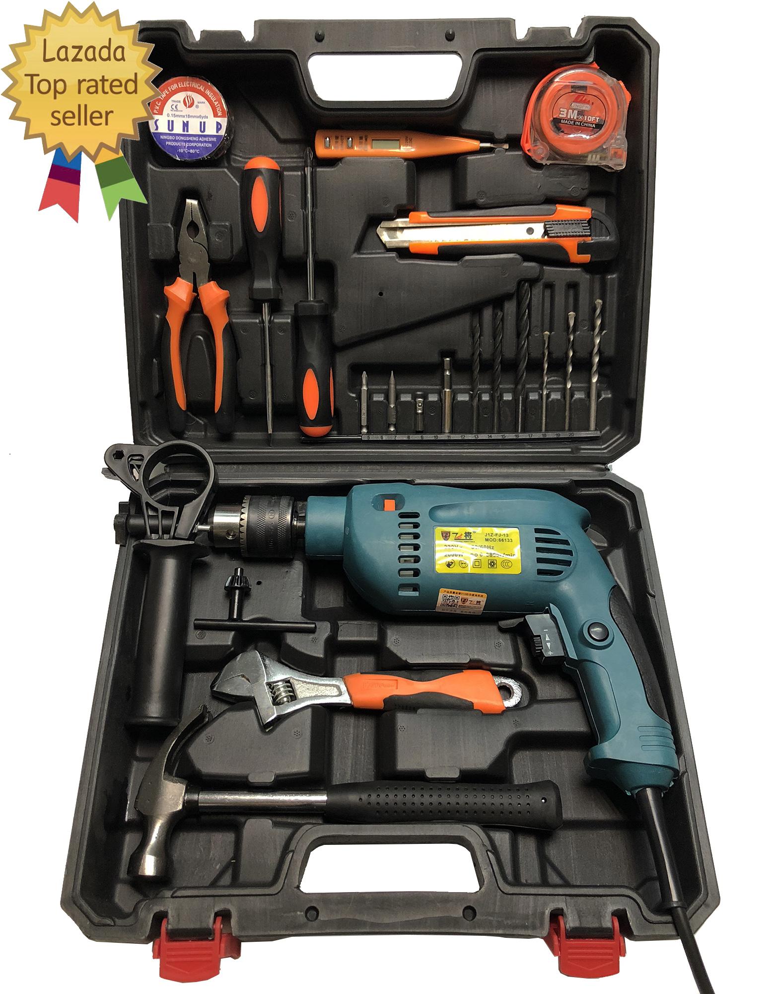 Bộ máy khoan đa năng có búa 2000w - Đầy đủ phụ kiện
