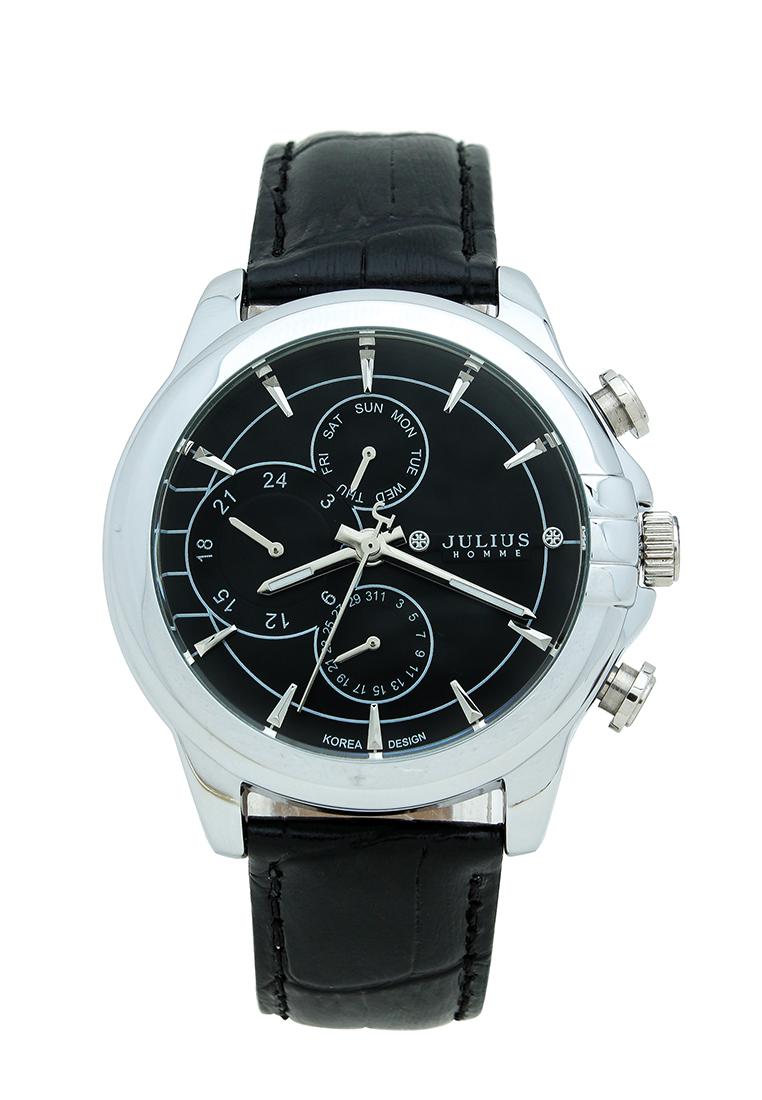 Đồng hồ nam julius hàn quốc dây da ju1097 jah-071