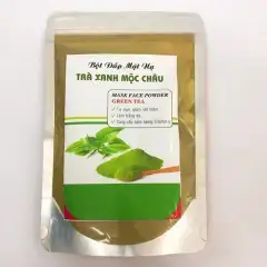 Bột Đắp Mặt Nạ Trà Xanh Mộc Châu Mask Face Powder Green Tea 300gr