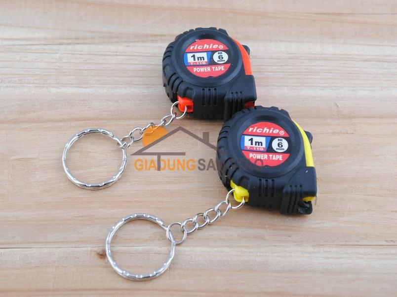 Móc khóa thước rút 1m