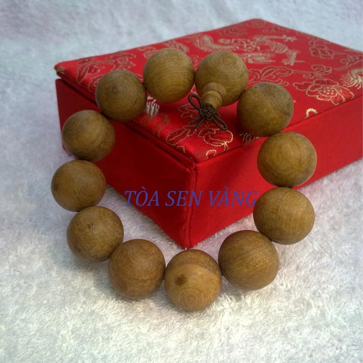 Vòng tay gỗ bách xanh 20mm