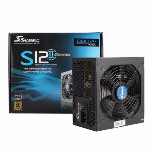 Nguồn máy tính seasonic s12ii 620w active pfc fdb fan f3 - 80plus bronze