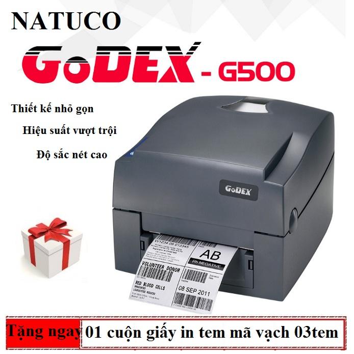 Máy in tem mã vạch godex g500
