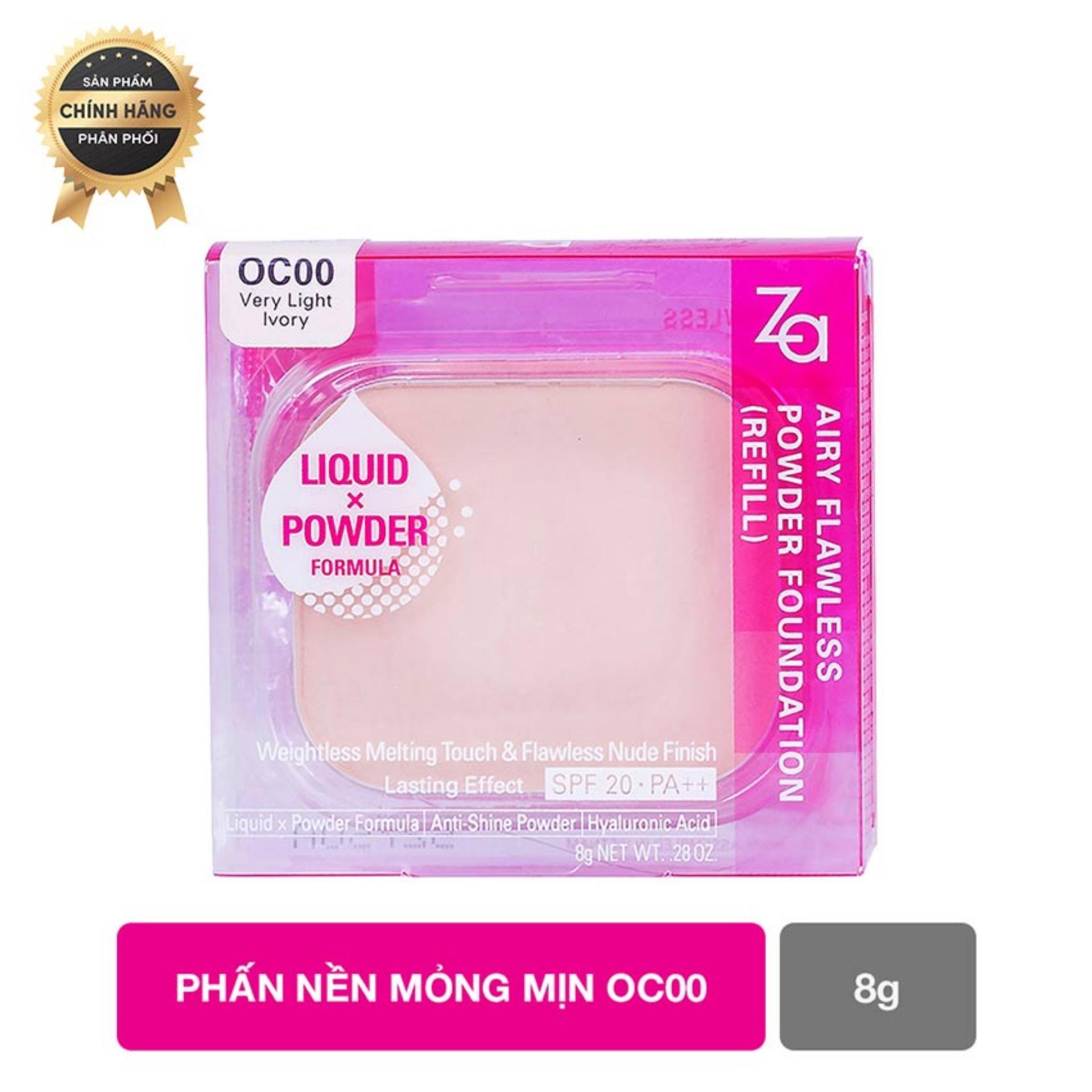 Phấn nền Za Airy Flawless Powder Foundation Oc00 8g