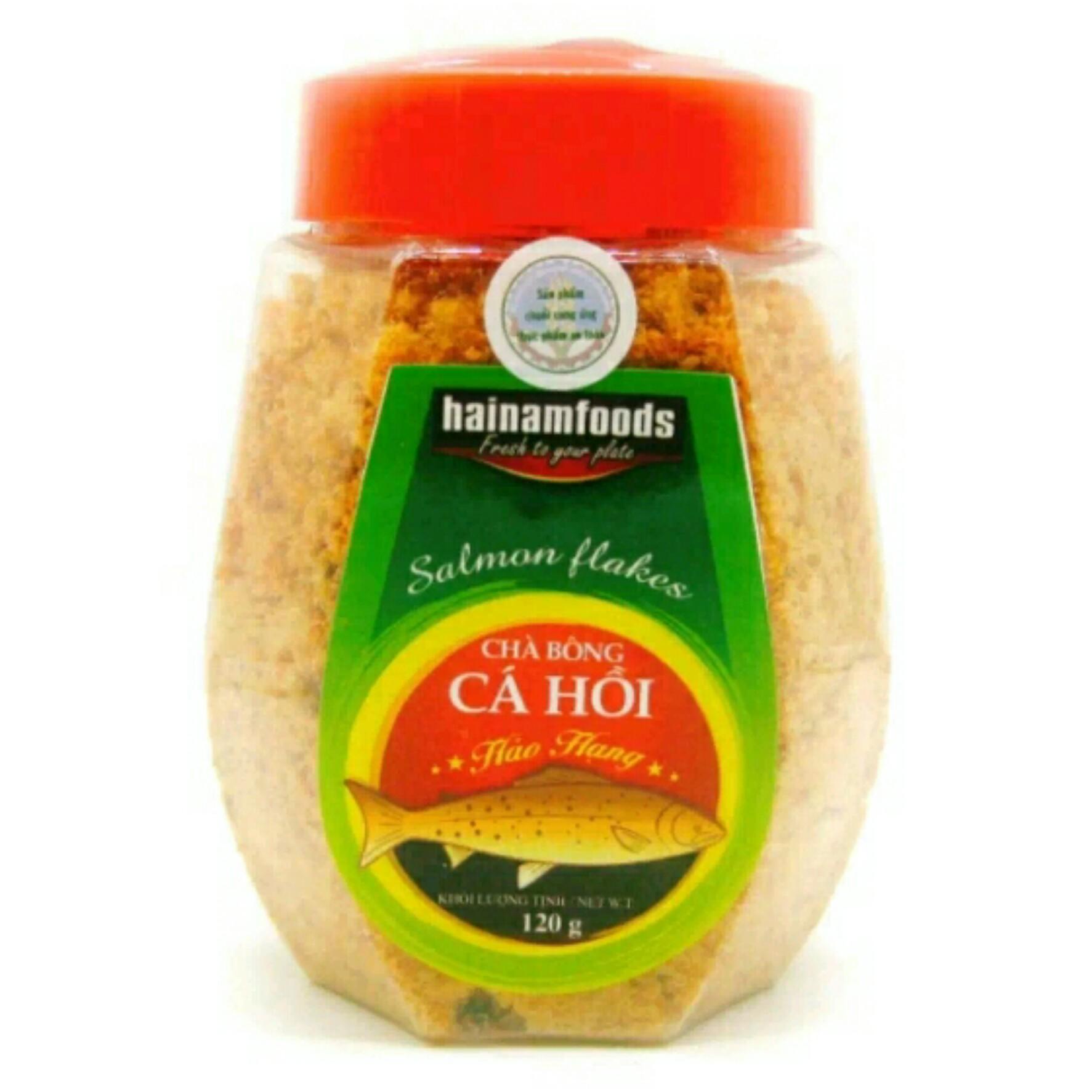 Chà bông cá hồi hải nam 120g