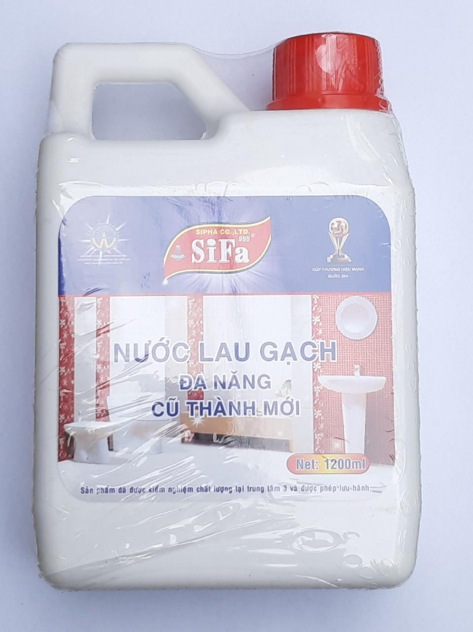 Nước lau gạch đa năng cao cấp Sifa 1200ml