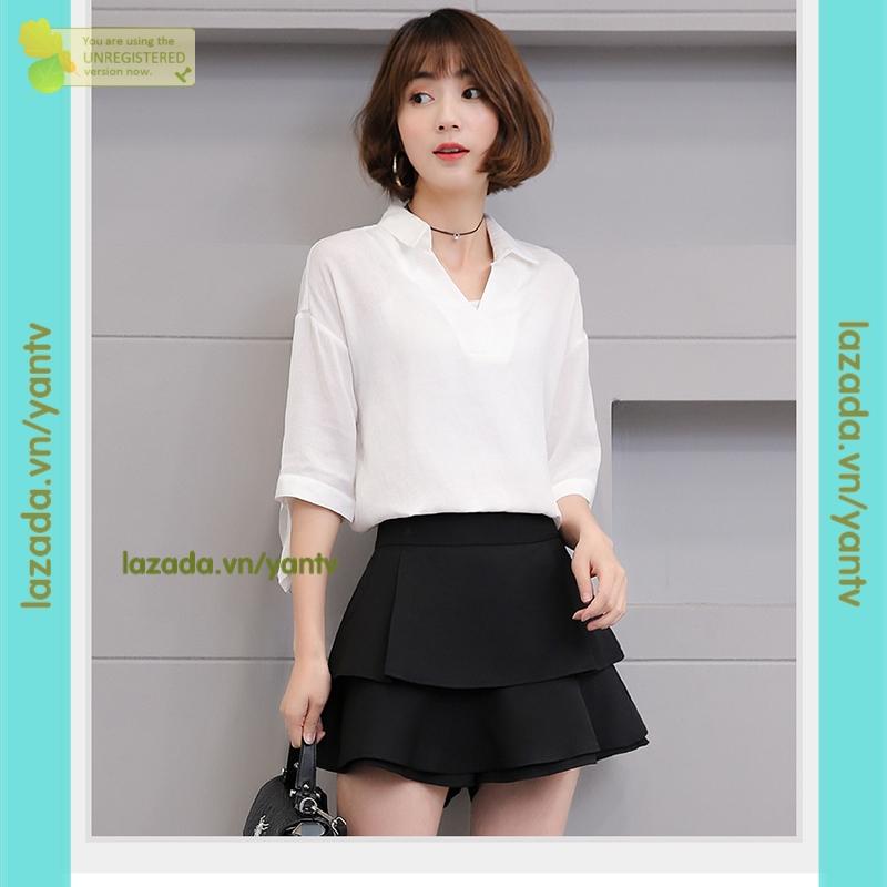 Quần giả váy nữ 2 tầng điệu đà yantv mt697