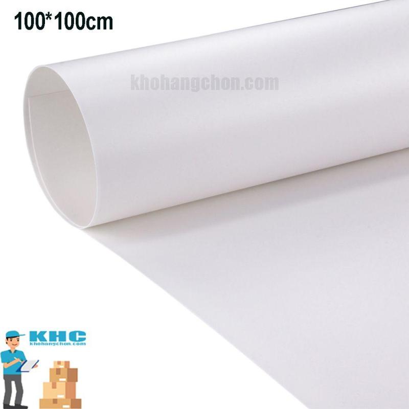 Phông nền trắng chụp ảnh sản phẩm - background chụp hình chất liệu nhựa PVC (khổ 100*100cm)