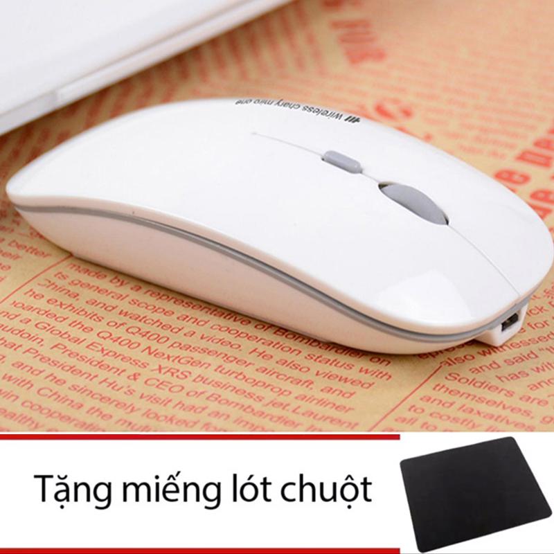 [Tặng miếng lót] Chuột không dây sạc pin Azzor N5 Plus