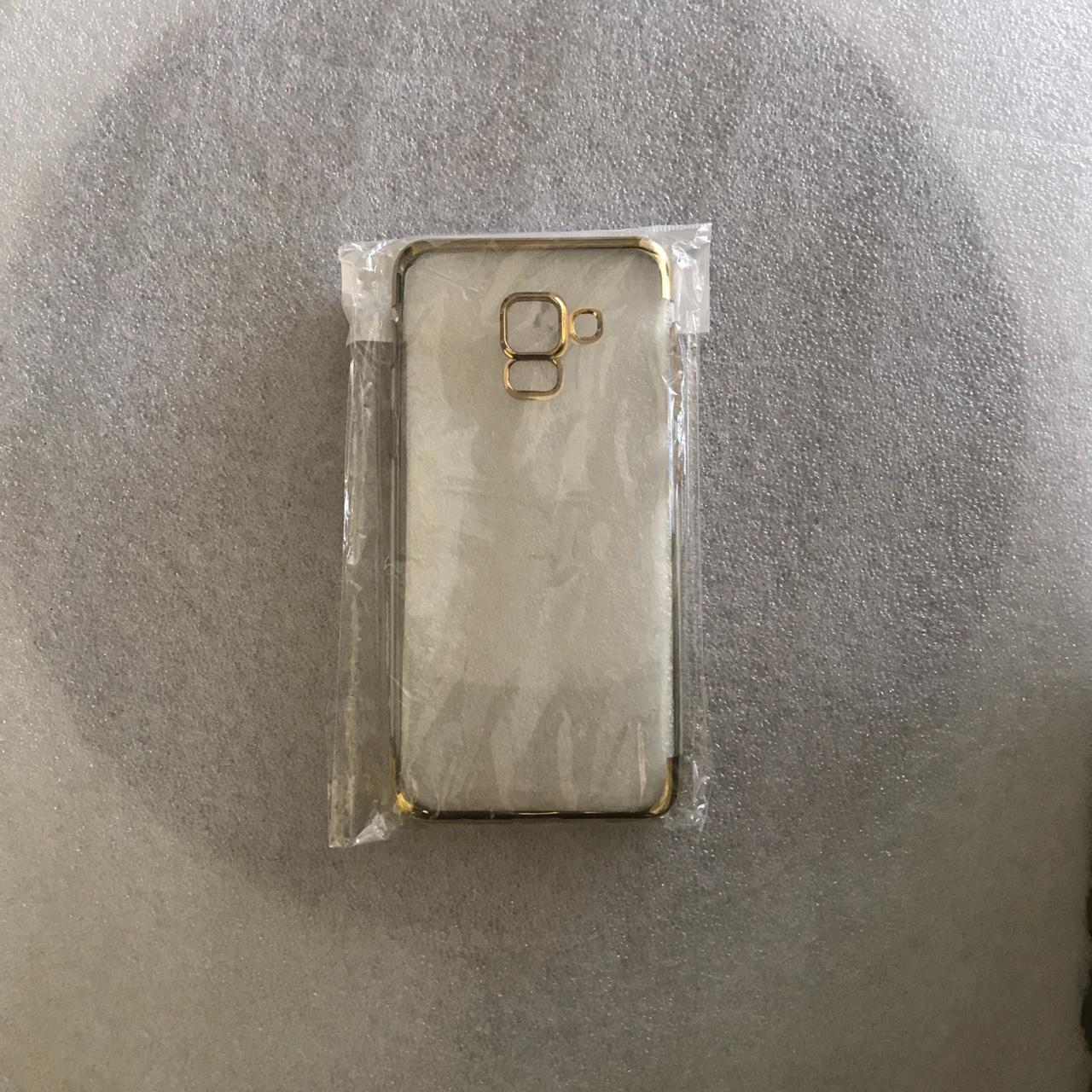 Ốp lưng silicon dẻo xi viền samsung A8 2018
