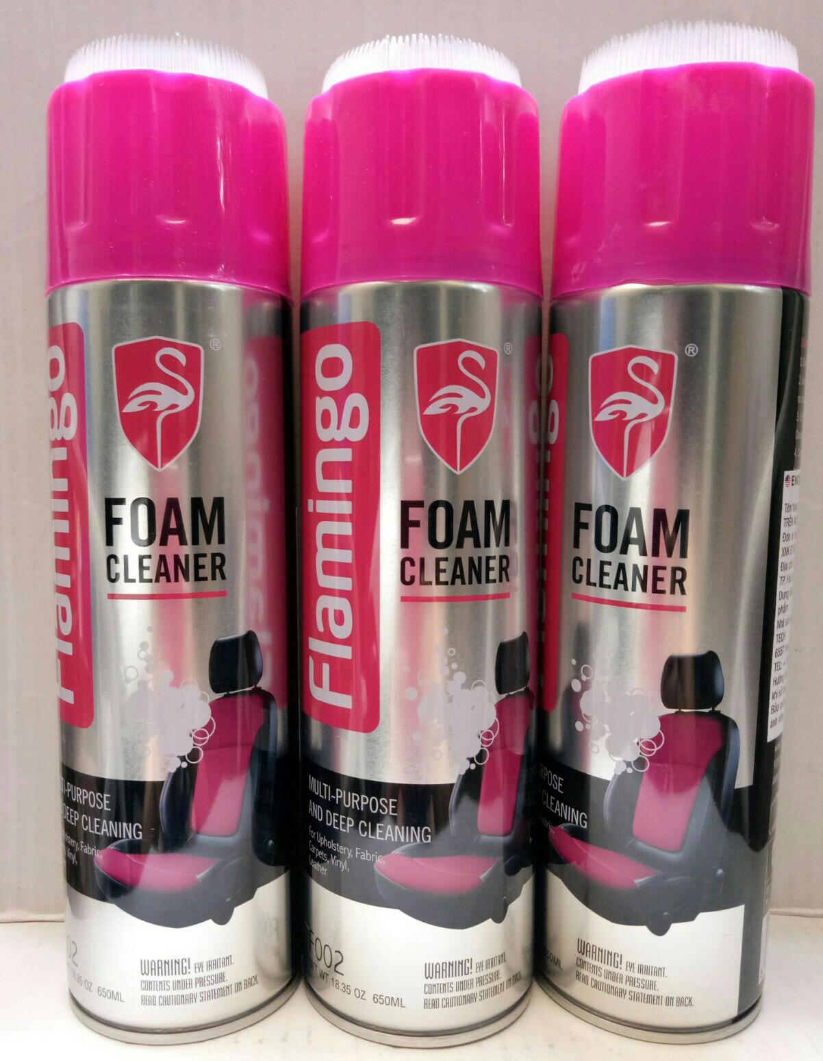 Xịt tẩy vệ sinh nội thất ôtô  Flamingo