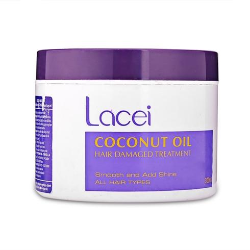 Hấp dầu Lacei Coconut Oil Hair Damaged Treatment 300ml