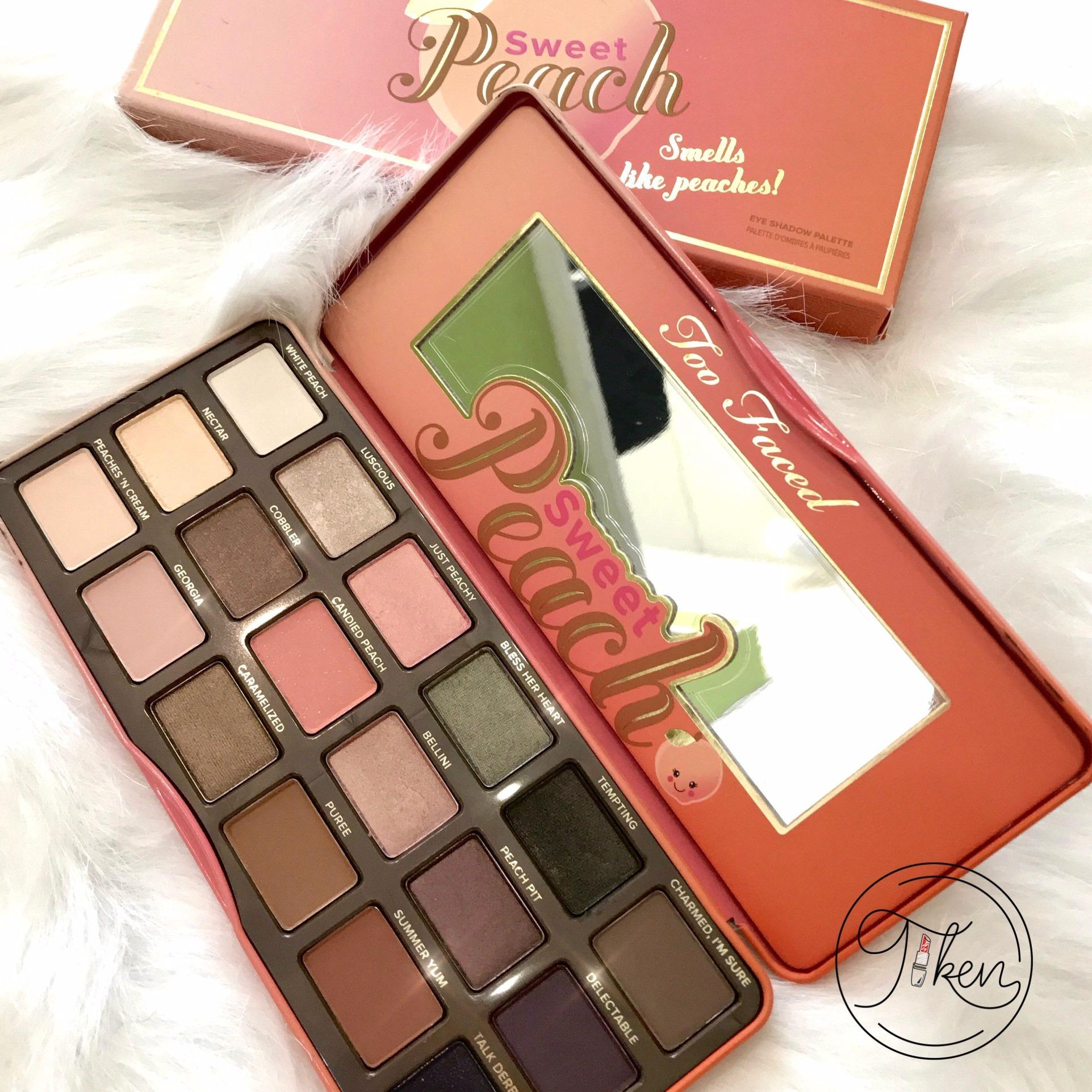 Bảng phấn mắt Sweet Peach - Too Faced