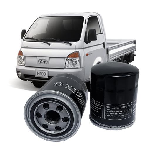 [HCM]Lọc nhớt xe Hyundai H100 1 tấn 2.5L - D4BB - 2005 - 2016