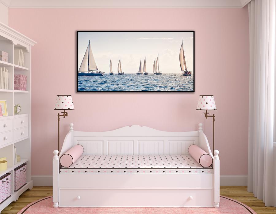 Tranh canvas treo đầu giường phong cách hiện đại khung hình phạm gia PGTK74