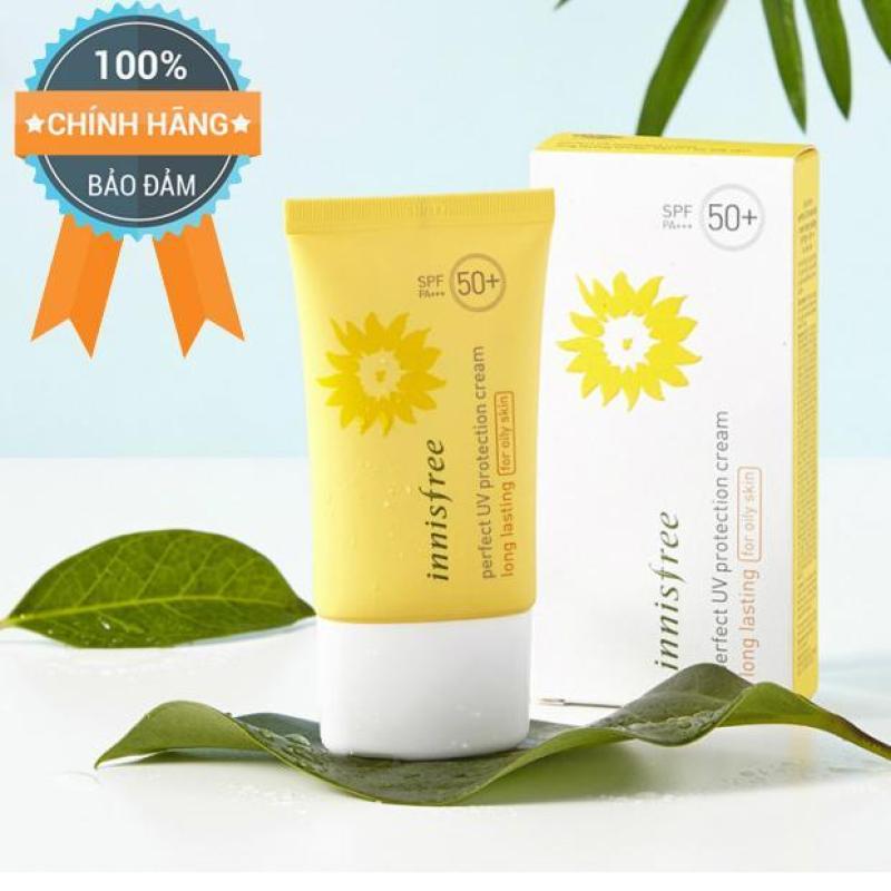 Chống Nắng Innisfree Perfect UV protection cream long lasting for oily skin -Chính Hãng Hàn Quốc.