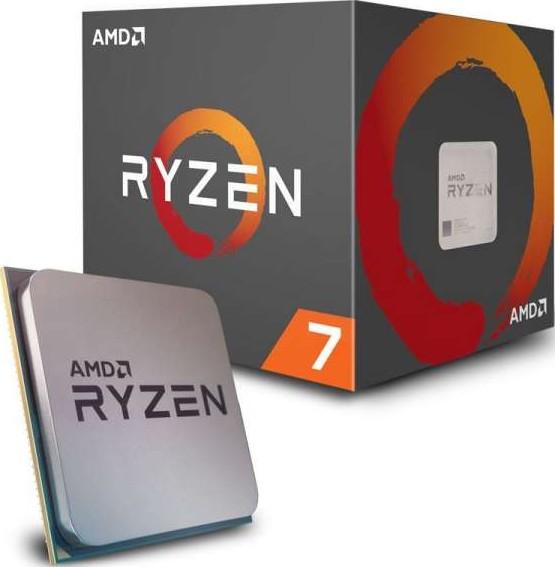 Cpu amd ryzen 7 2700x có tản led rgb wraith prism
