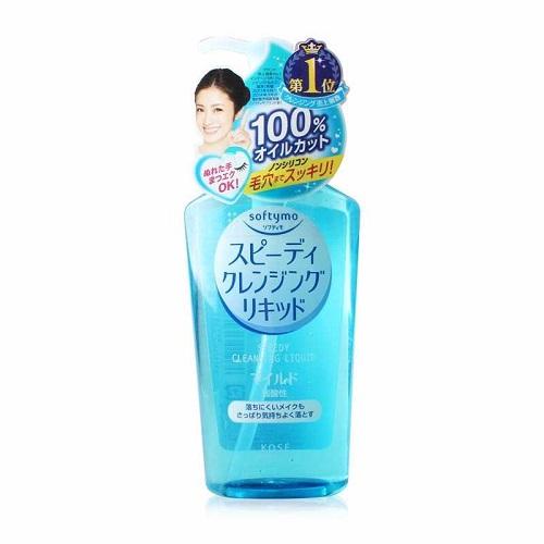 Dầu tẩy trang mắt môi KOSE Softymo Speedy 230ml - Japan